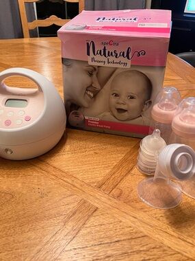 Spectra Natural Premier Electric Breast Pump - Pink
